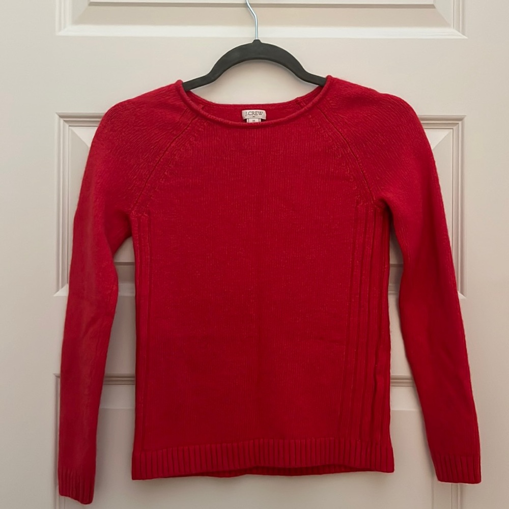 J. Crew Hot Pink Sweater - Like New - X-Small